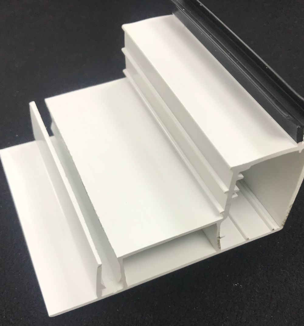 Bespoke plastic extrusion profiles produced by Profile Techniques